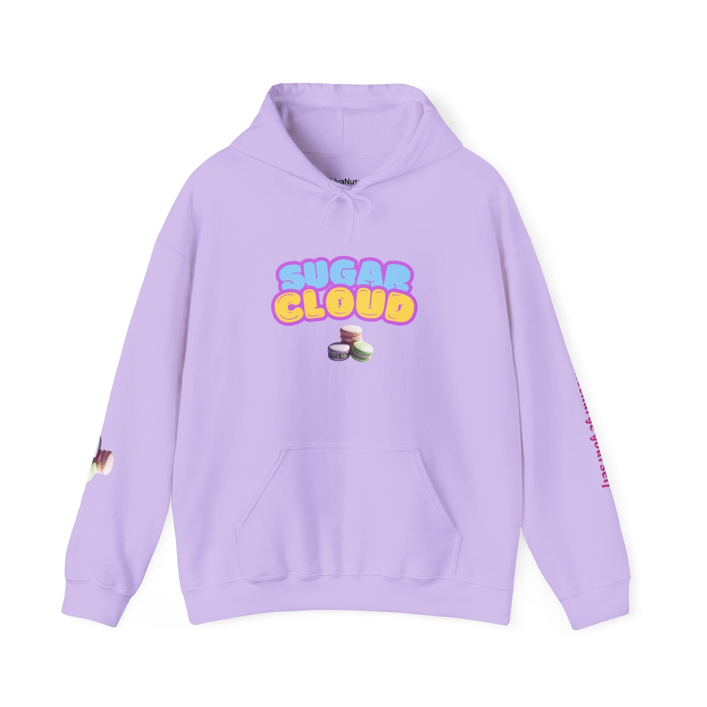 Hoodie Sweatshirt, Sweet Macaroon Hoodie with Kangaroo Pocket