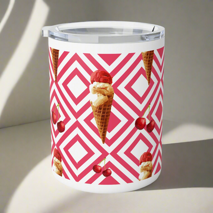 Ice Cream & Cherry Bliss Mug, 10oz