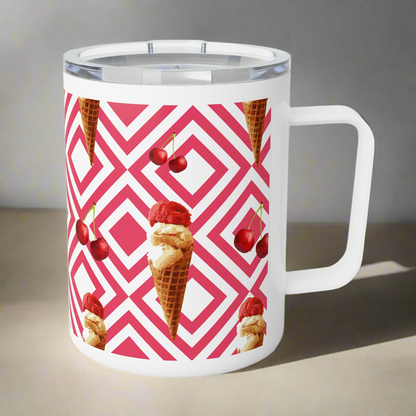 Ice Cream & Cherry Bliss Mug, 10oz